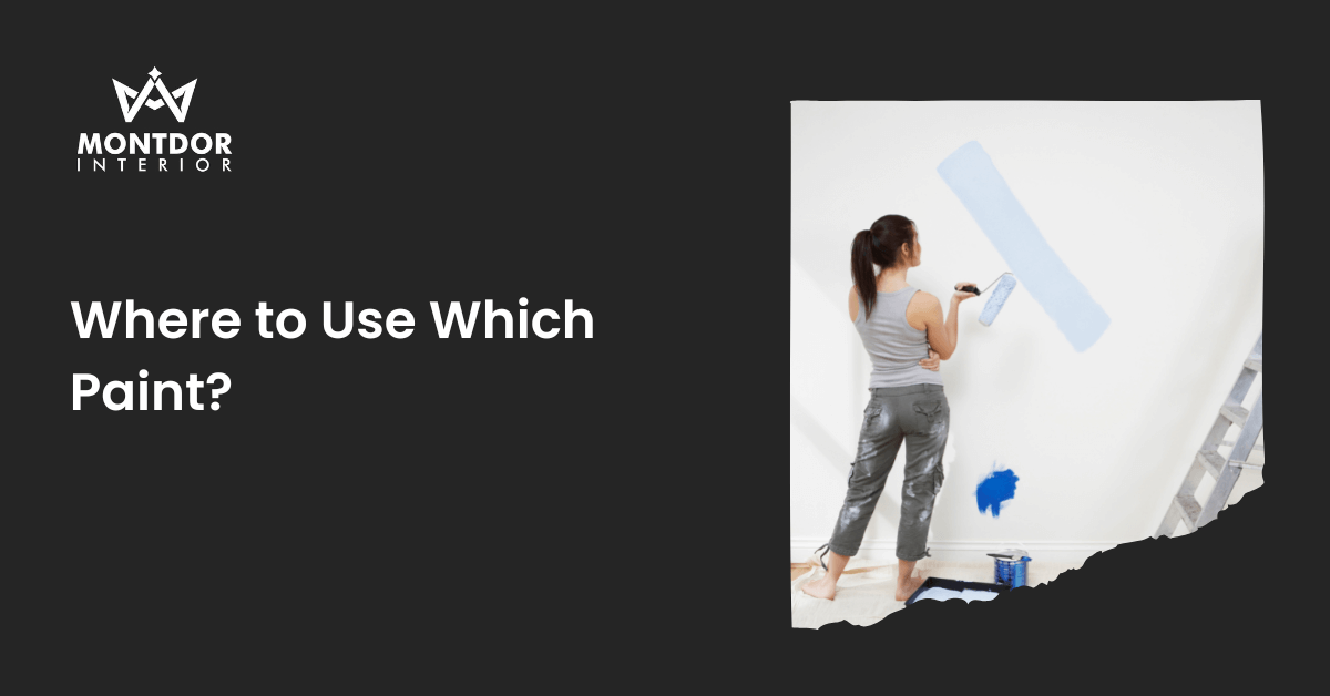 Where to Use Which Paint?